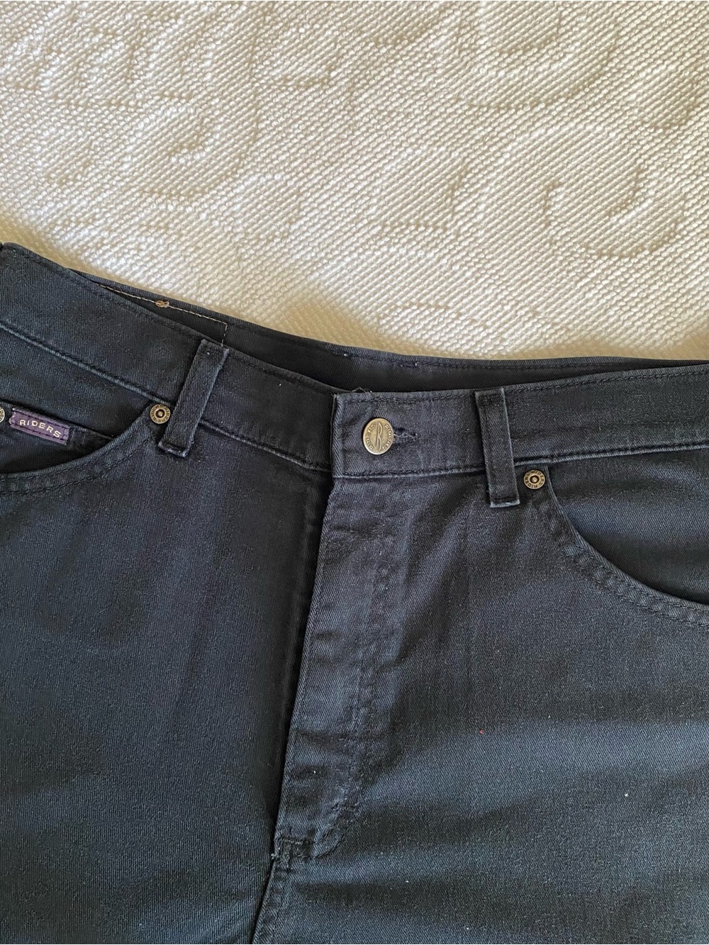 Black Lee Riders Jeans